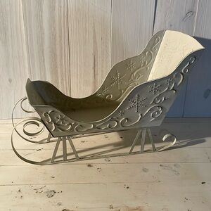 Metal Christmas Sleigh